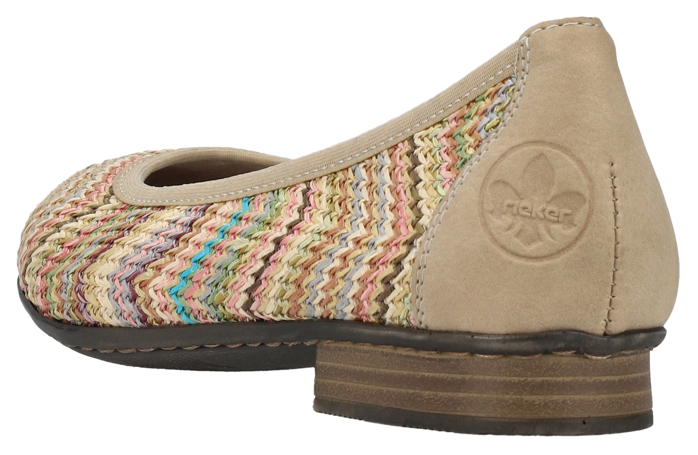Rieker Ballet Flats in Beige