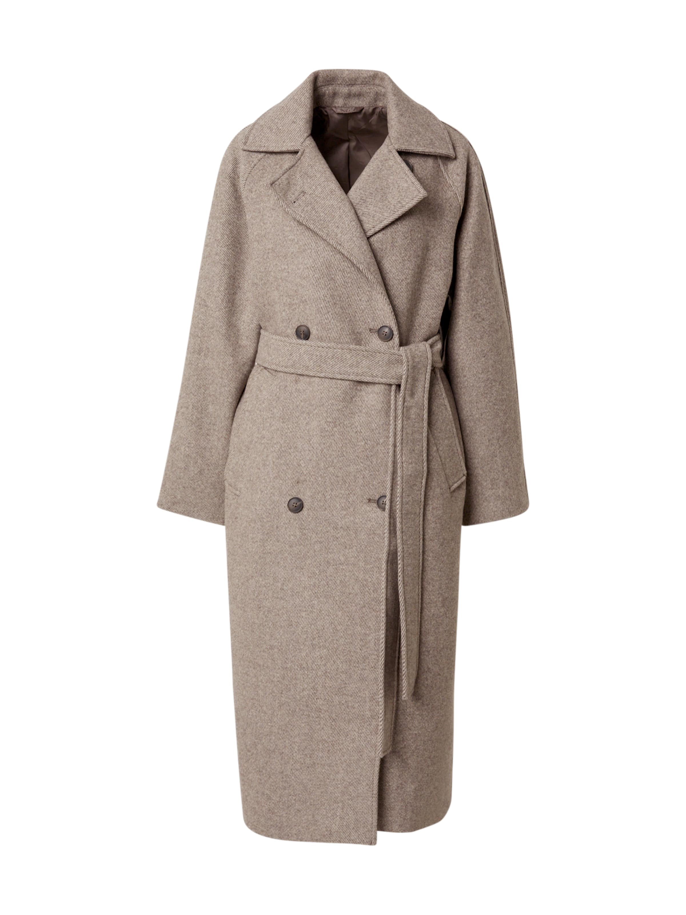 WEEKDAY Overgangsfrakke 'Kia' i beige: forside