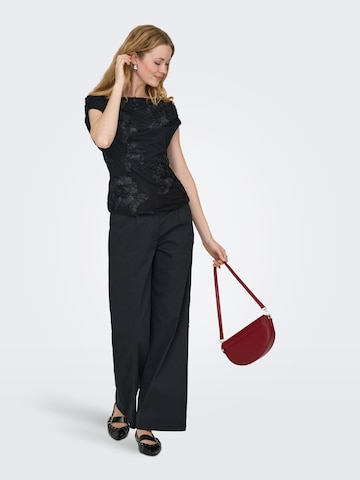 JDY Loosefit Bukser 'JDYMio' i sort