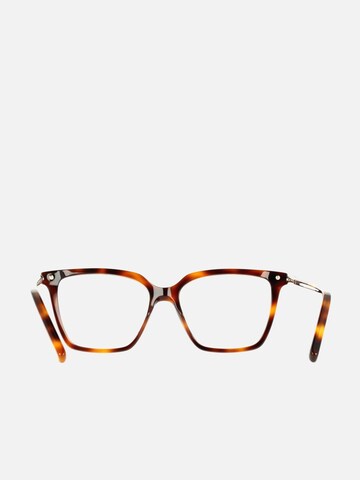 FERRAGAMO Sunglasses 'Ferragamo SF3038 Transparent rose 54/16/145 WOMAN Eyewear Frame' in Brown