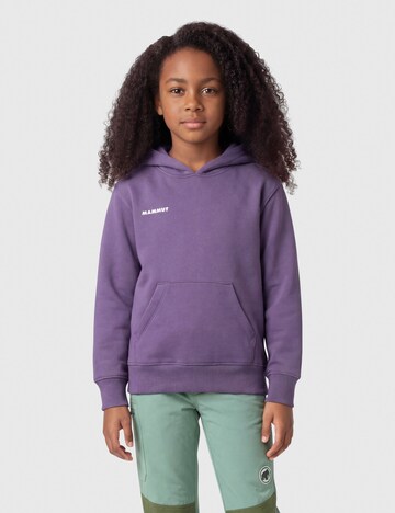 MAMMUT Athletic Sweatshirt in Purple: front