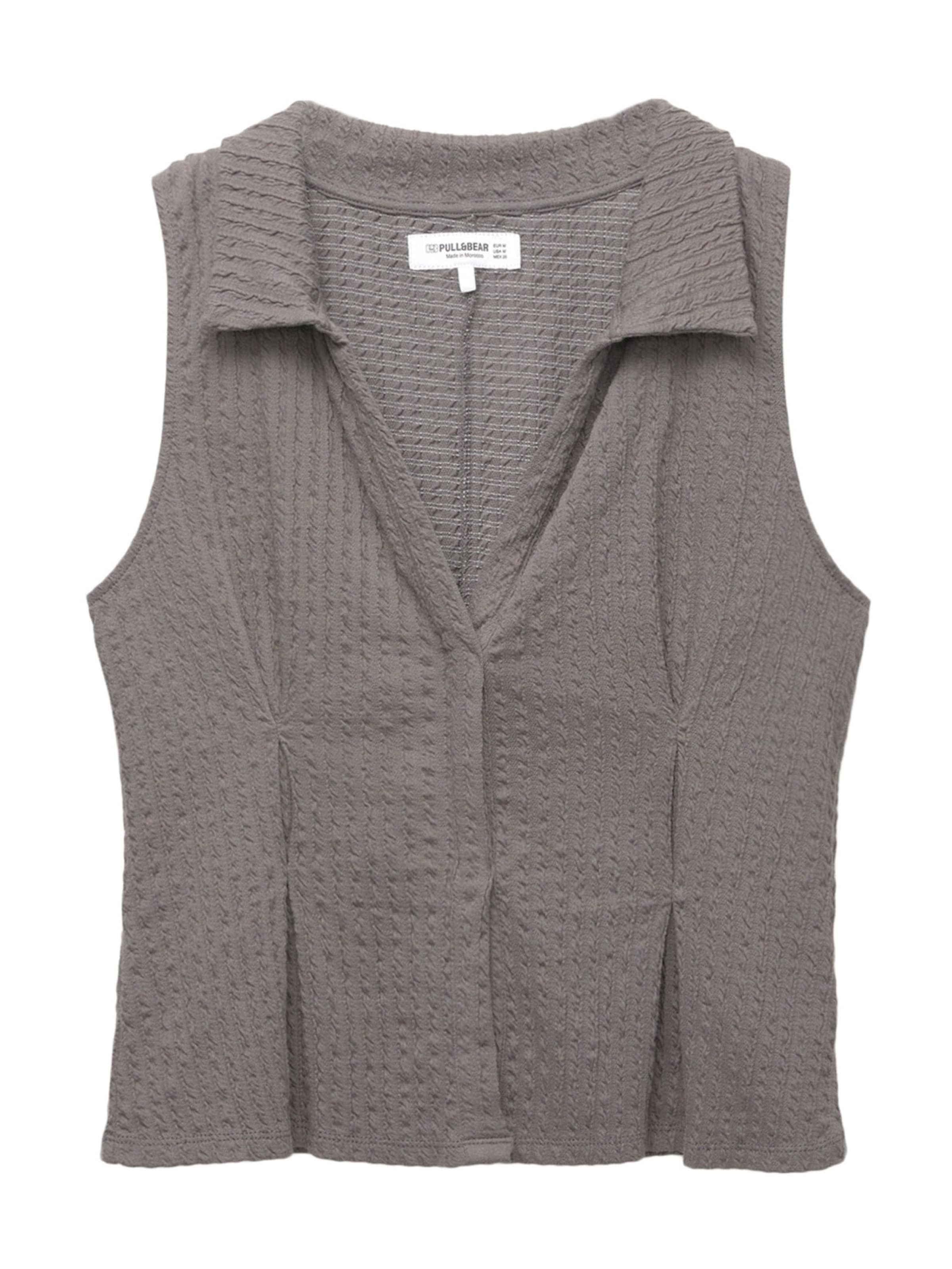 Pull&Bear Topp i grå: framsida