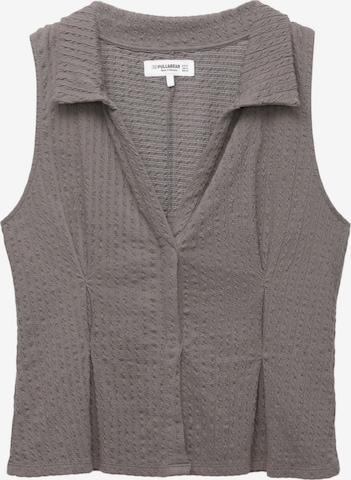 Pull&Bear Top in Grey: front