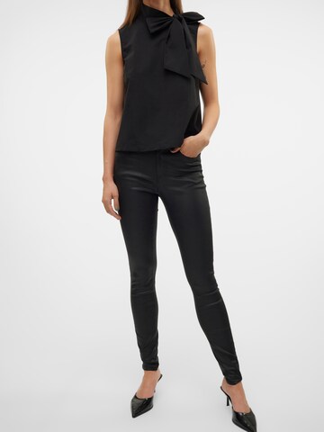 VERO MODA Skinny Jeans 'Flash' in Black: front