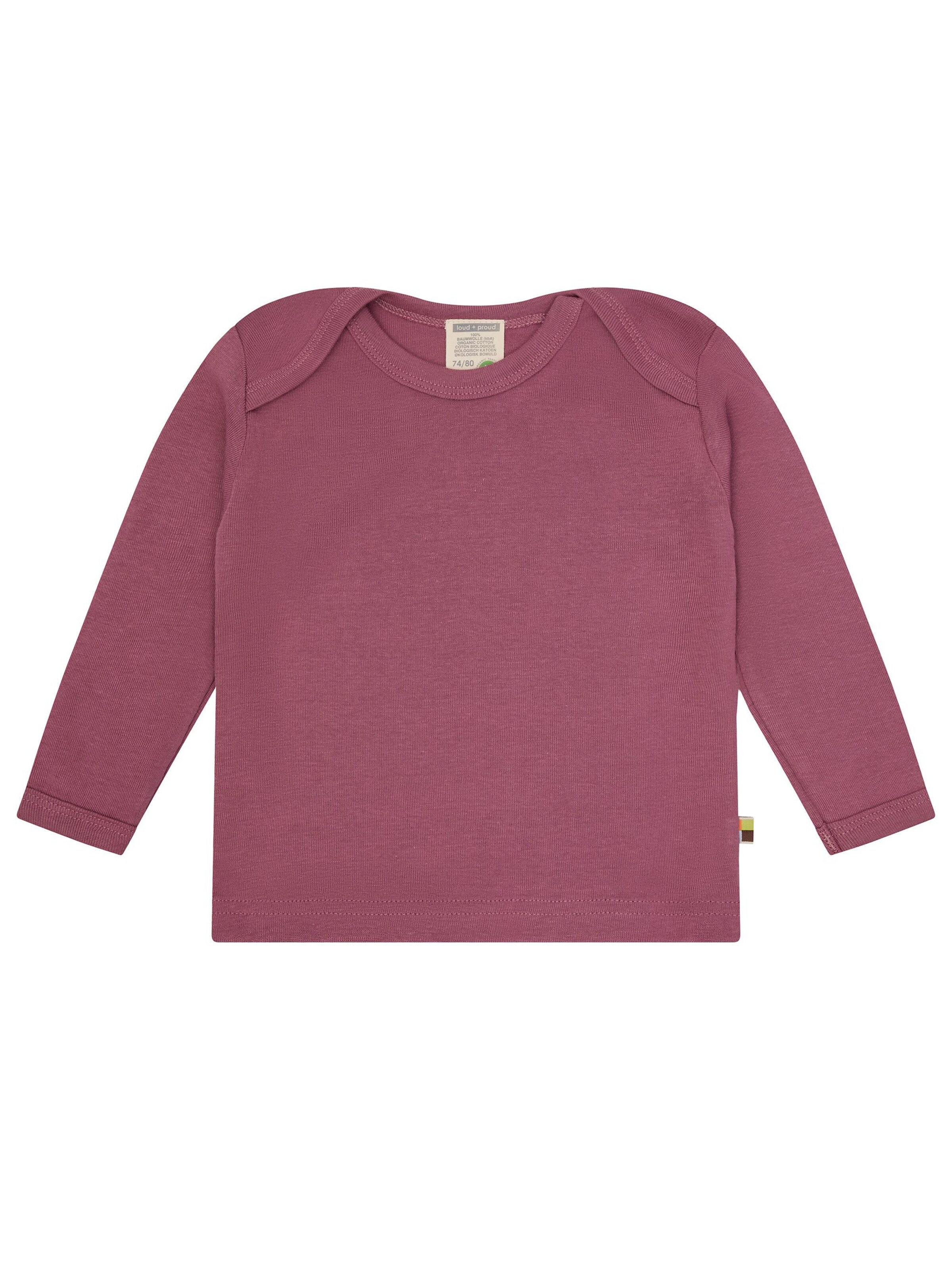 loud + proud Shirt in Purple: front