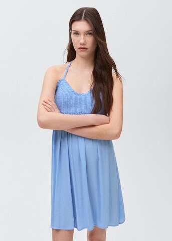 MANGO TEEN Kleid in Blau: Vorderseite