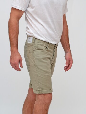 Miracle of Denim Slimfit Shorts 'Thomas' in Grau