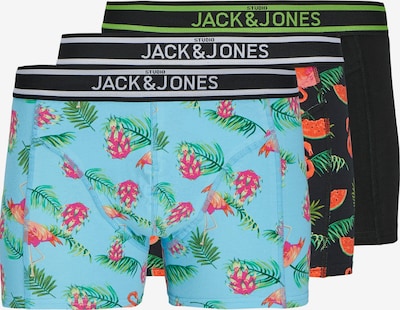 JACK & JONES Bokserice 'JACWatermelon' u azur / roza / crvena / crna, Pregled proizvoda