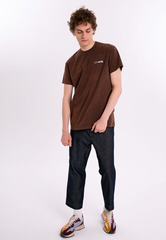 T-Shirt ET Nos en marron