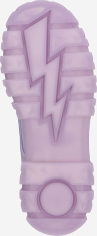 BUFFALO Botki sznurowane 'ASPHA' w kolorze fioletowy