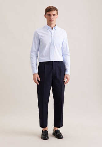 SEIDENSTICKER Regular Fit Hemd in Blau