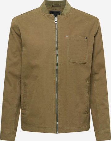 Only & Sons Prehodna jakna 'Carlton' | zelena barva: sprednja stran
