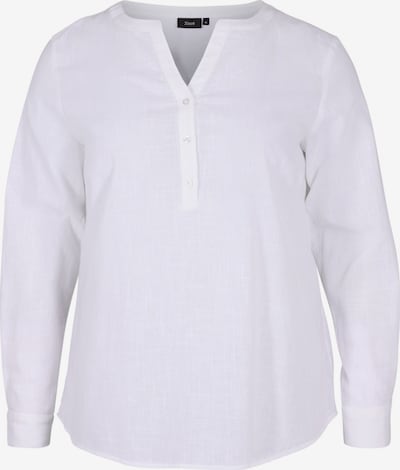 Zizzi Blusa 'CANANNA' en blanco, Vista del producto