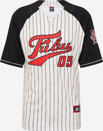 FUBU - Regular Fit Camisa em branco: frente