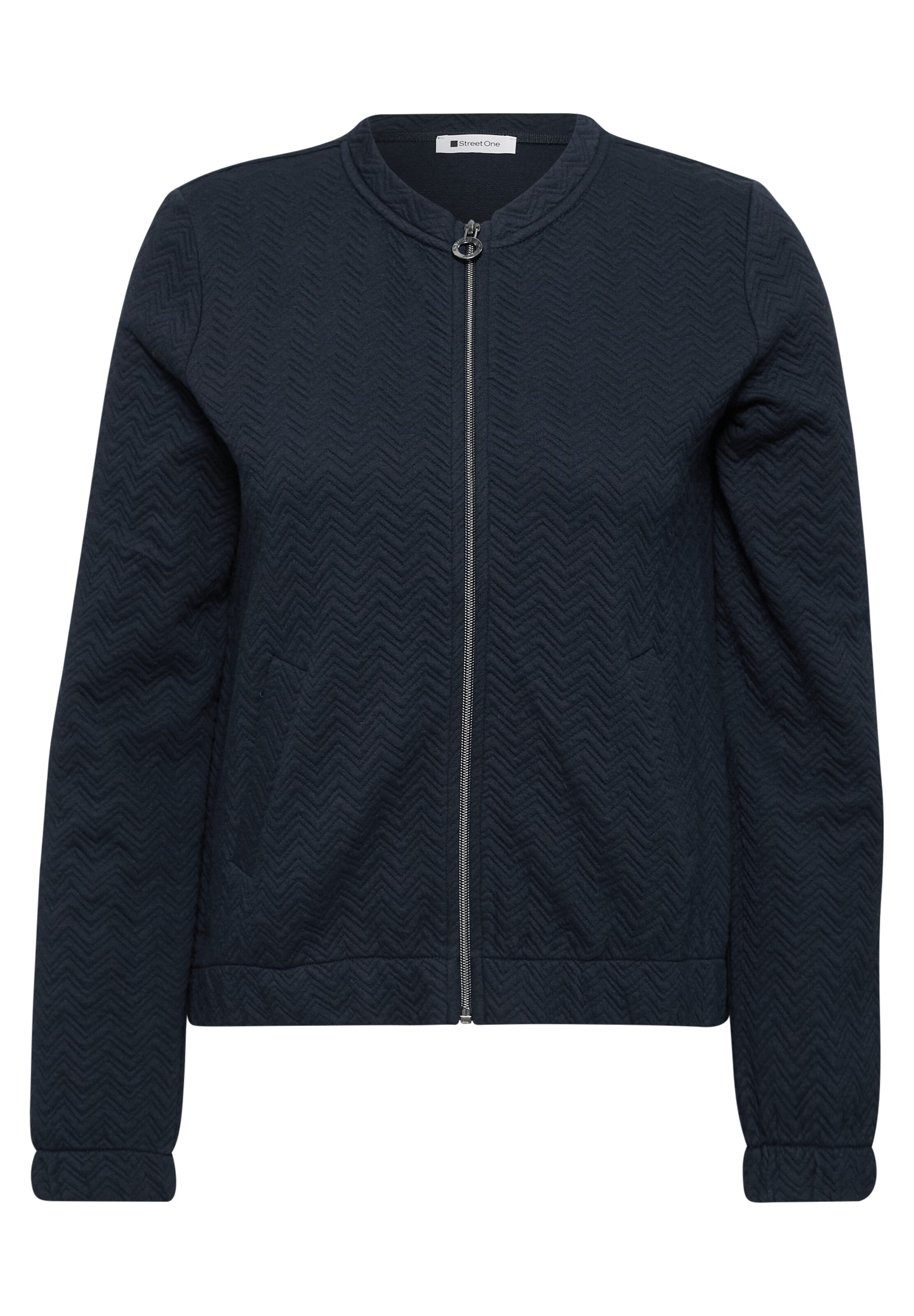 STREET ONE Übergangsjacke in XS in dunkelblau, Produktansicht