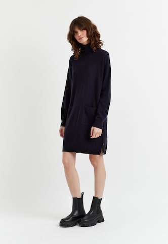 Chinti & Parker Úpletové šaty – modrá