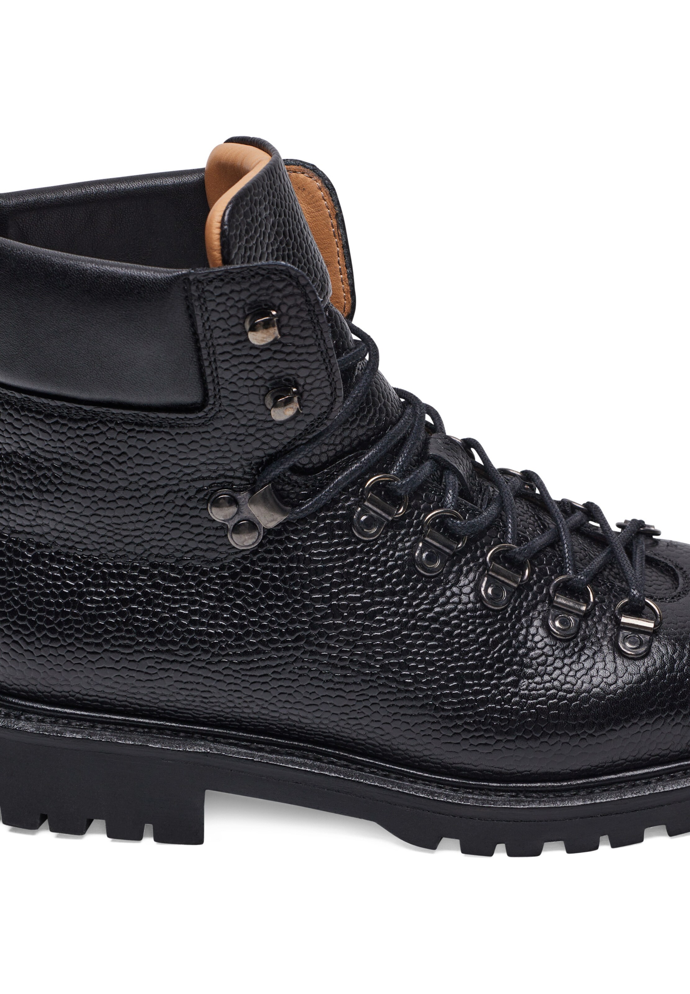 Henry Stevens Schnürstiefelette ' Bonnie HB3 ' in Schwarz