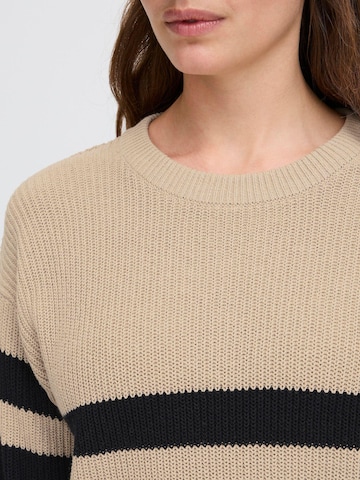 Pull-over ' OXKAVINA ' Oxmo en beige
