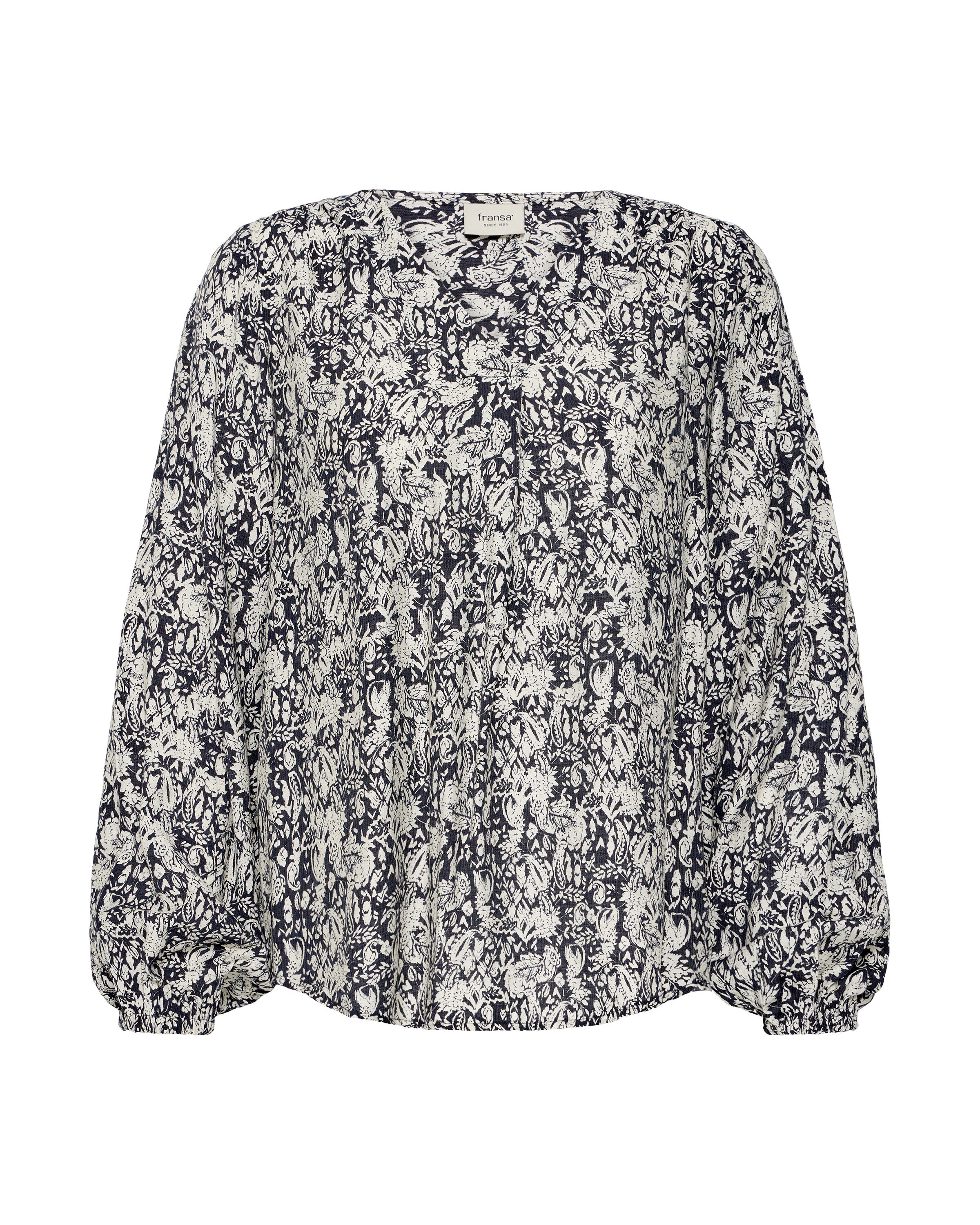 Fransa Blouse in Gemengde kleuren: voorkant