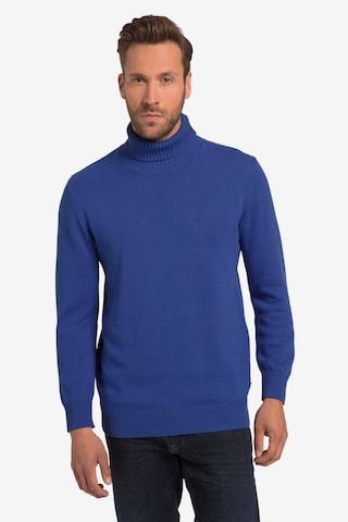 Pull-over JP1880 en bleu : devant