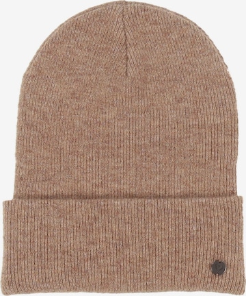 FRAAS Beanie in Brown: front