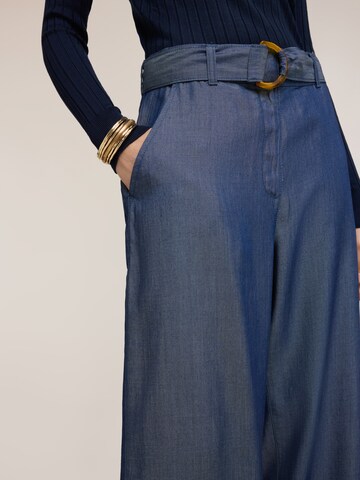 MOTIVI Wide leg Jeans in Blauw
