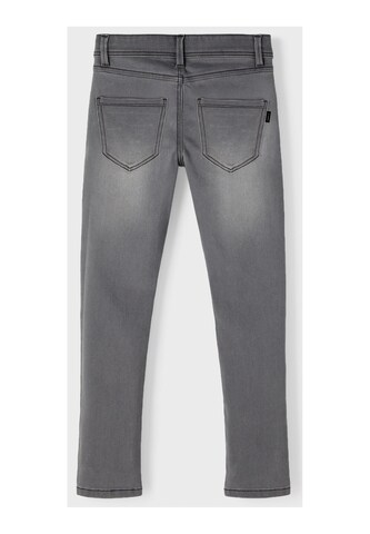 NAME IT Regular Jeans 'THEO' in Grau