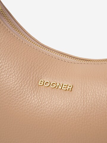 BOGNER Schultertasche 'Wallis Odette' in Beige