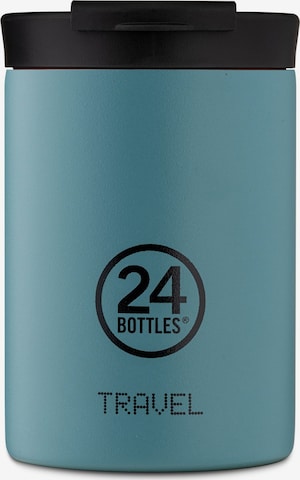 24Bottles Trinkflasche 'Travel' in Blau: Vorderseite