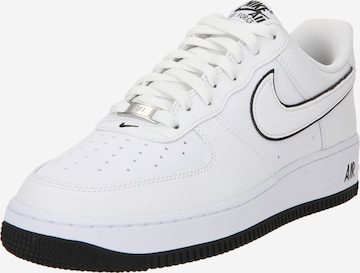 Nike Sportswear Nízke tenisky 'AIR FORCE 1 07' - biela: predná strana