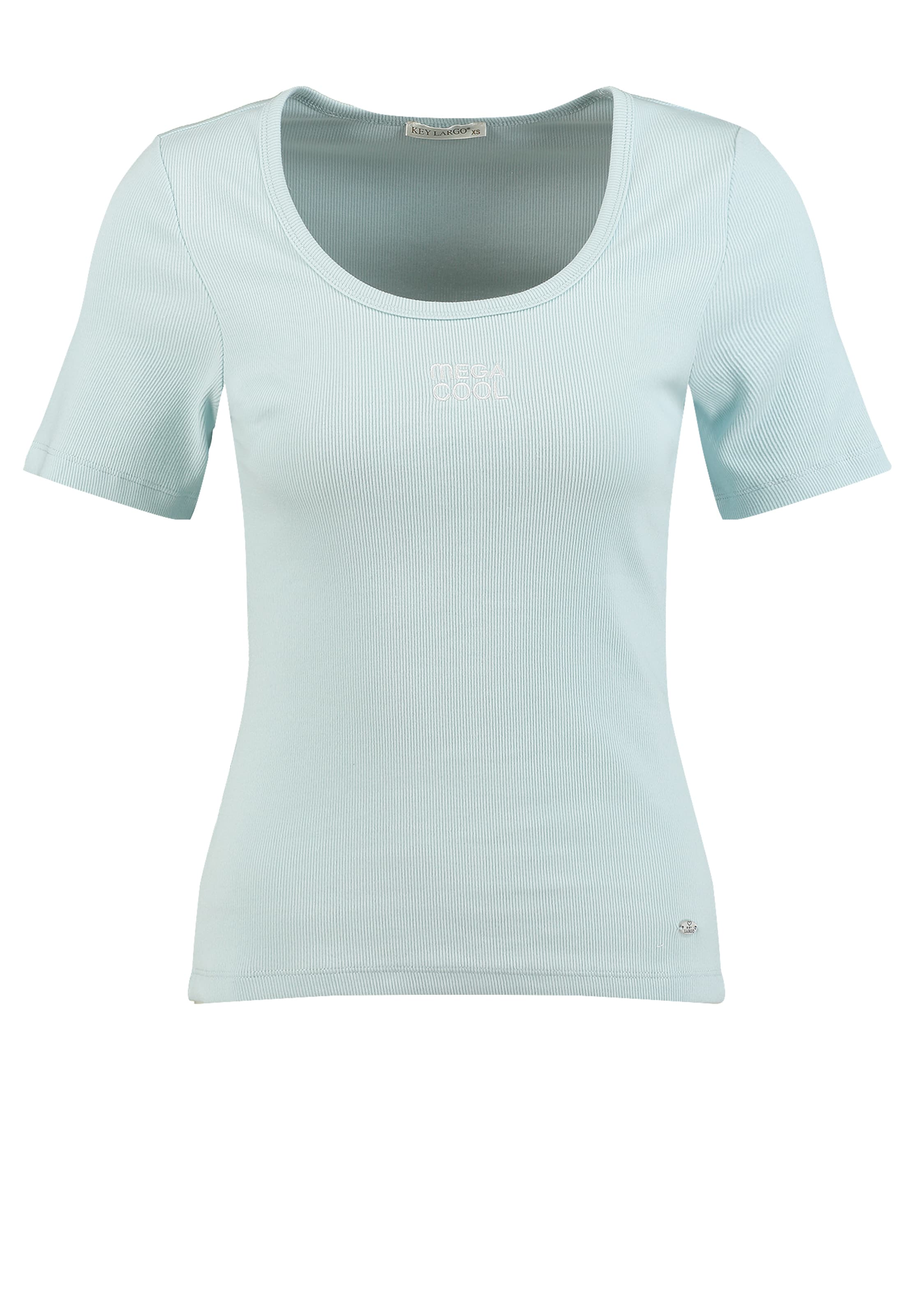 Key Largo Koszulka 'Mega Cool' w kolorze niebieski: przód