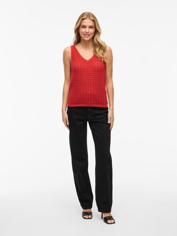 Gilet in maglia 'VIVua' di VILA in rosso
