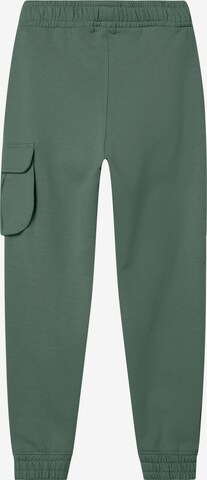 NAME IT Zwężany krój Spodnie 'VARONTO' w kolorze zielony