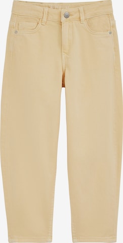 WE Fashion Regular Farkut värissä keltainen: etupuoli