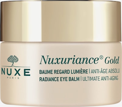 Nuxe Augencreme 'Nuxuriance Gold Baume Regard Lumière' in goldgelb / grasgrün, Produktansicht