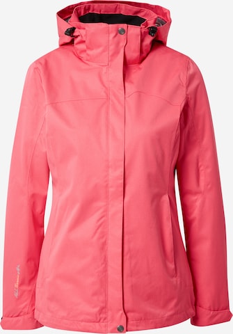 KILLTEC Outdoor Jacket in Pink: front
