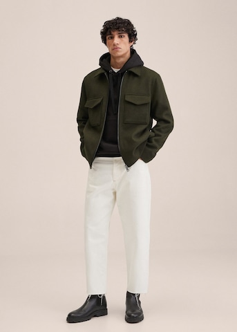 MANGO MAN Between-Season Jacket 'Mistra' in Green