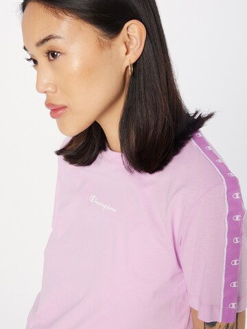 T-shirt Champion Authentic Athletic Apparel en violet