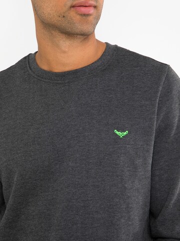 Threadbare Sweatshirt 'Satsuma' in Grey
