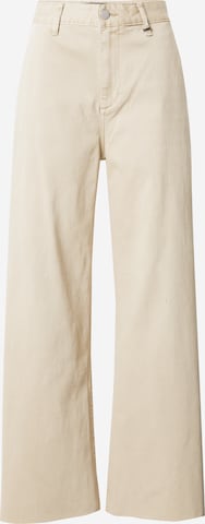 Wide Leg Jean 'Aileen' Elias Rumelis en beige : devant