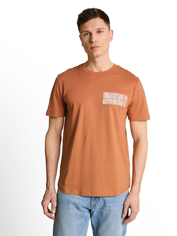 TOM TAILOR DENIM T-shirt i orange: framsida