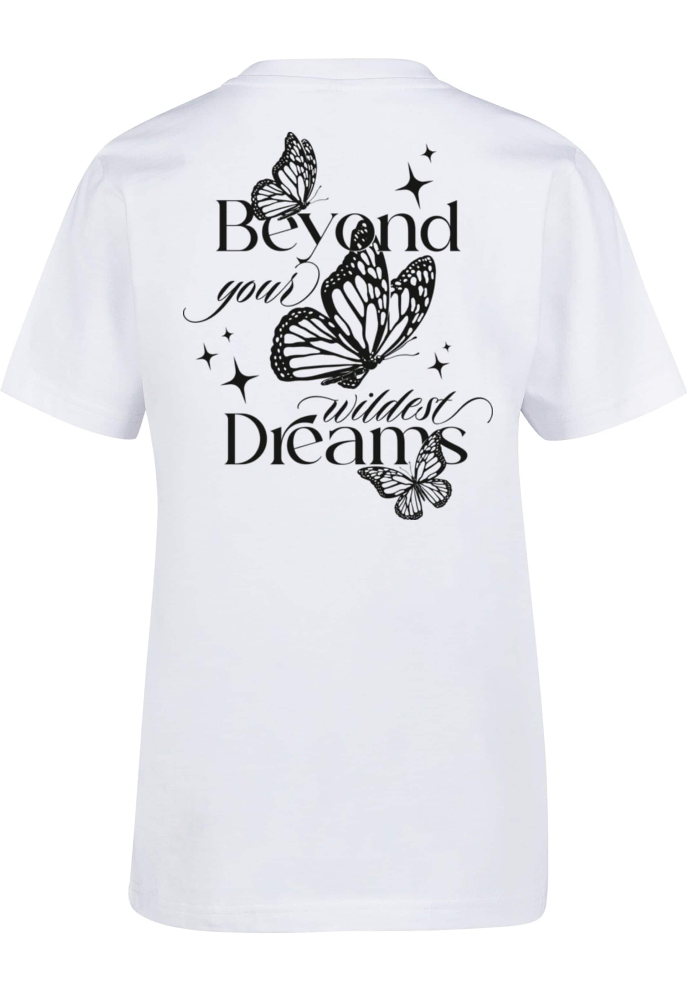 Maglietta 'Beyond Your Dreams' di Mister Tee in bianco