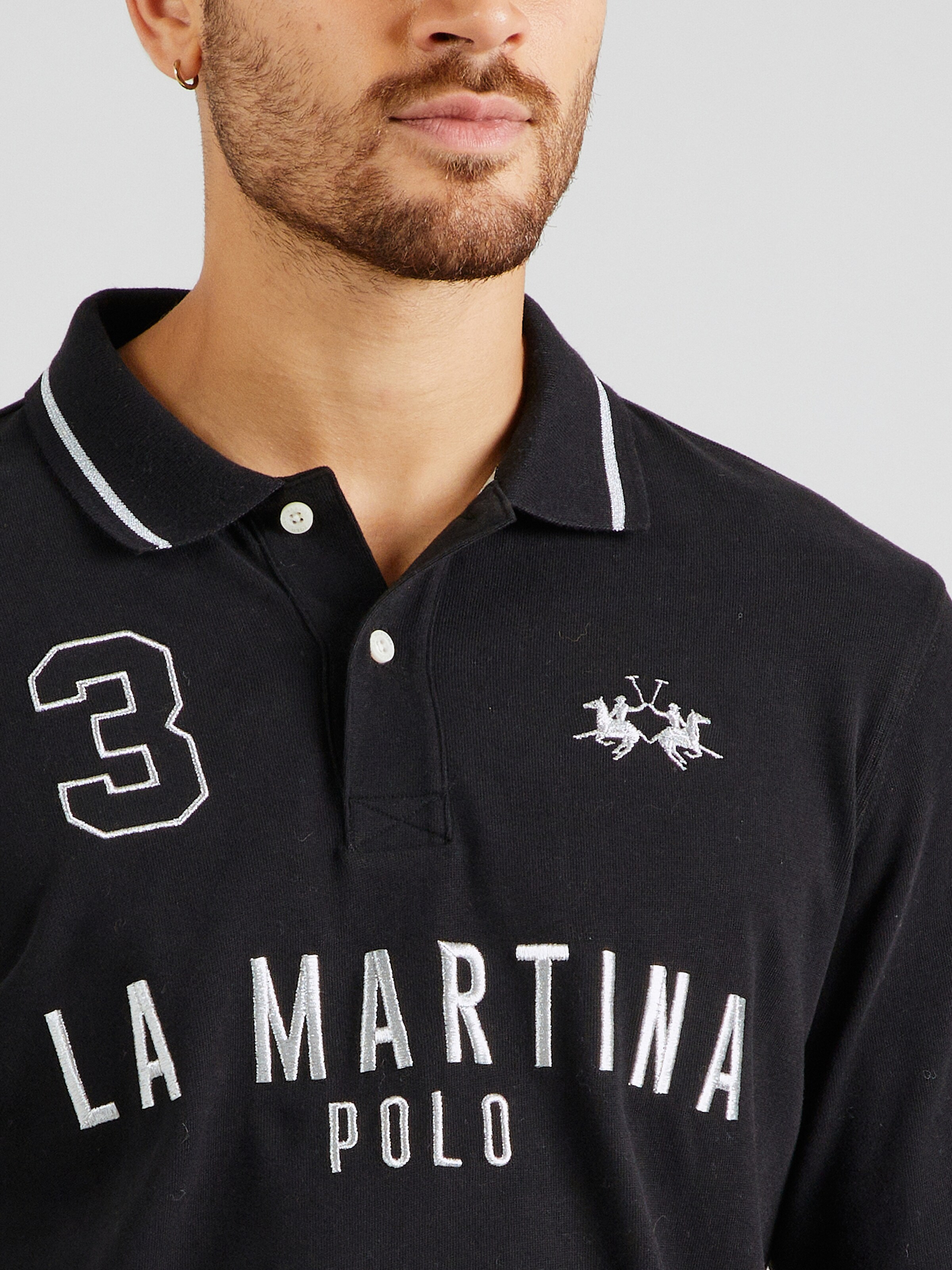 La Martina Shirt in Black | ABOUT YOU