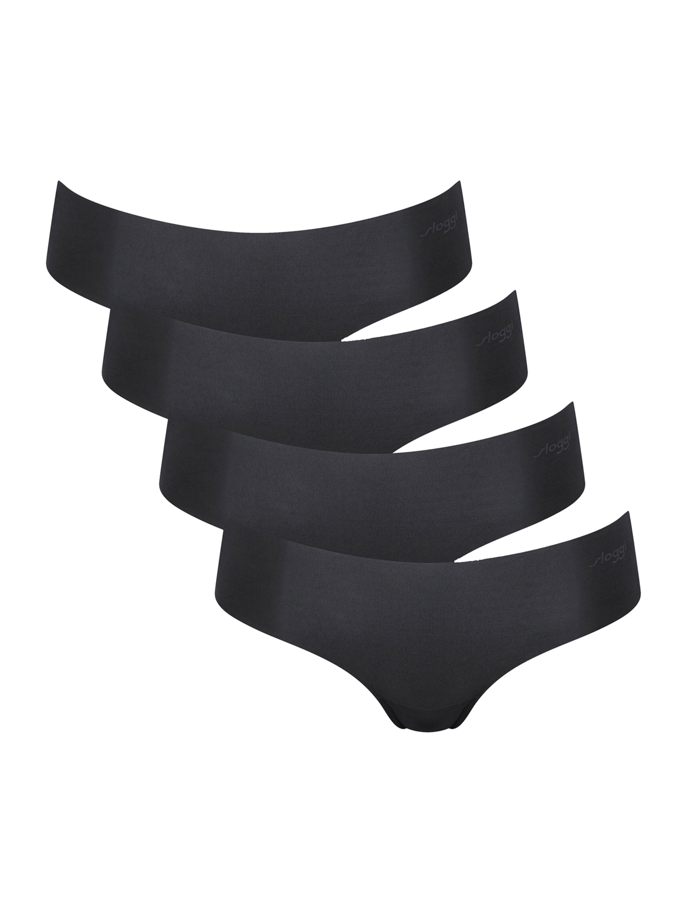 SLOGGI - Braga 'ZERO Microfibre 2.0' en negro: frente