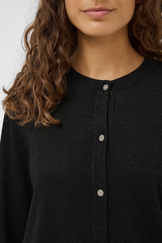 CULTURE Knit cardigan 'CUfay' in Black