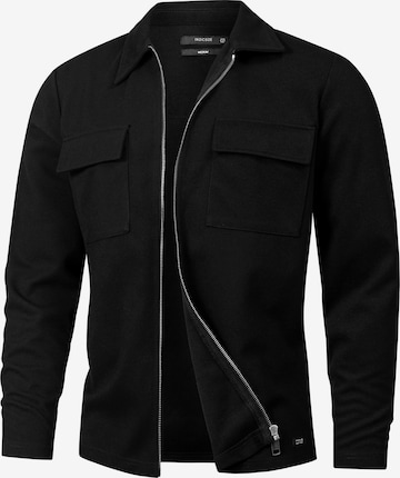 Chemise business 'Nezzo' INDICODE JEANS en noir : devant