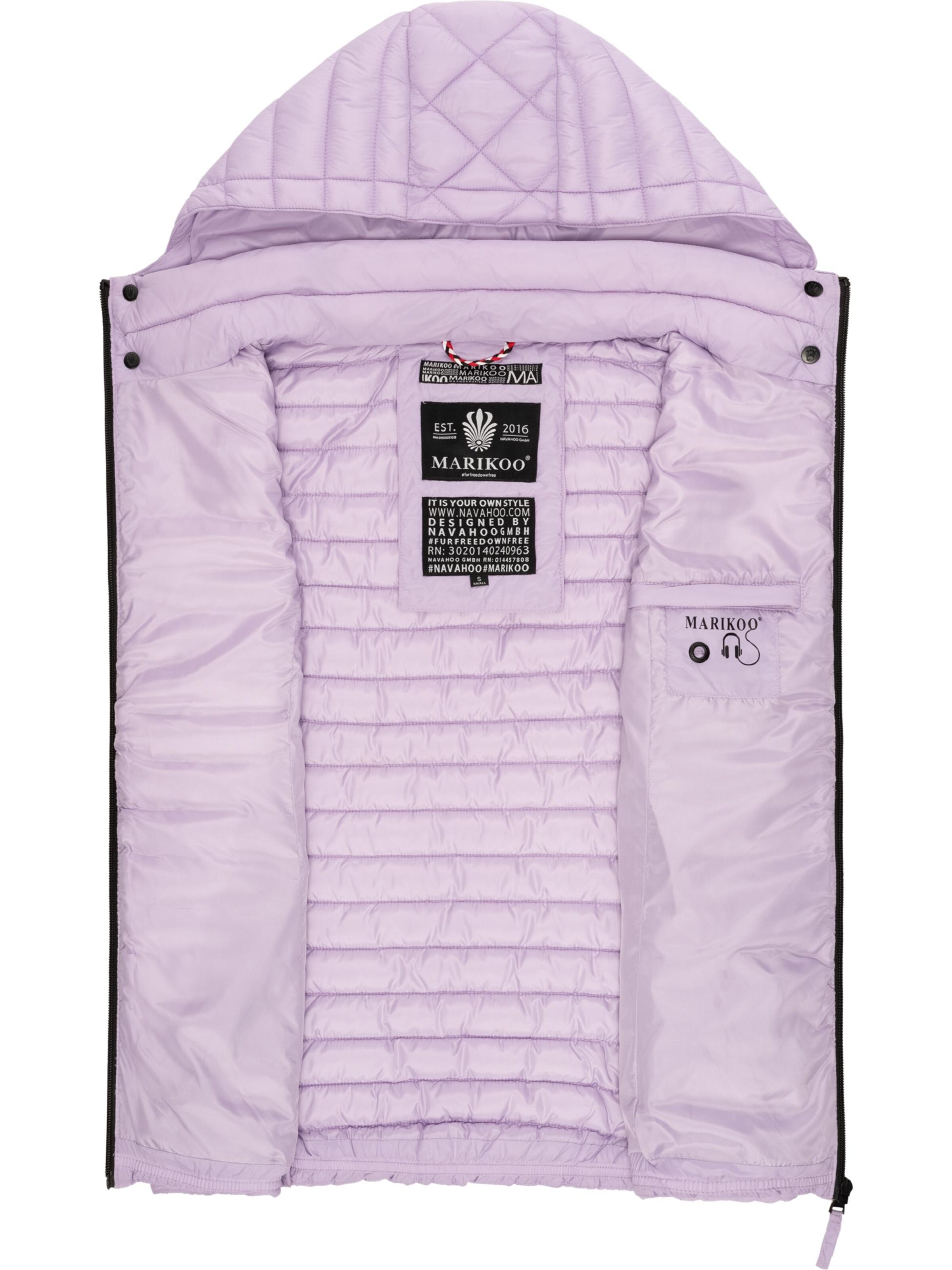 Gilet 'Hasenpfote' di MARIKOO in lilla