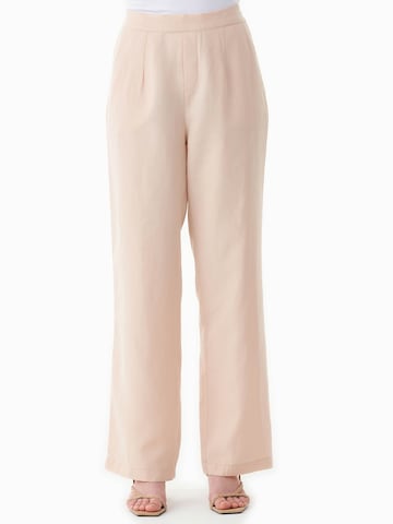 Organication Wide leg Pants in Beige: front