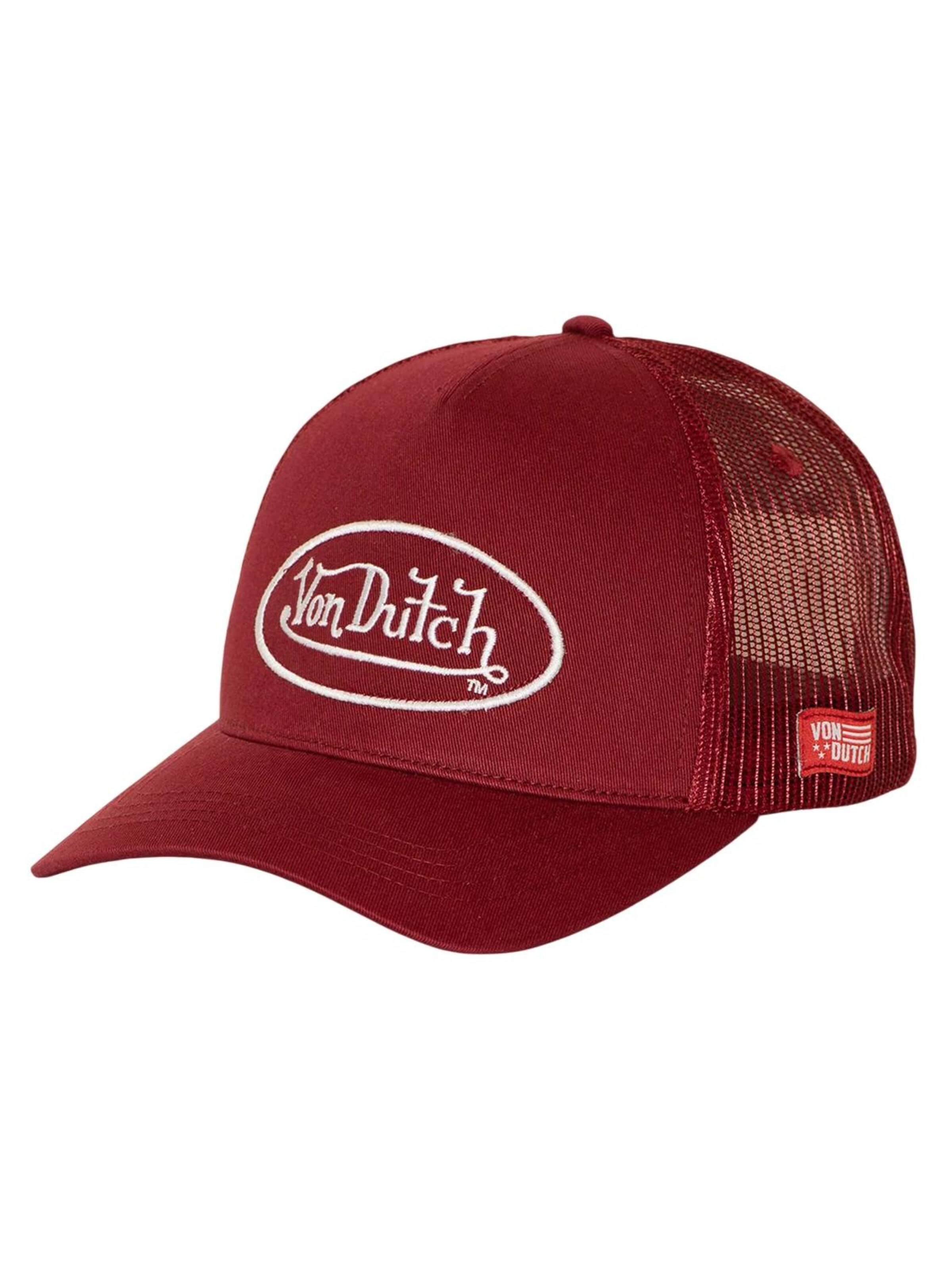Von Dutch Cap 'Classic' in Red: front