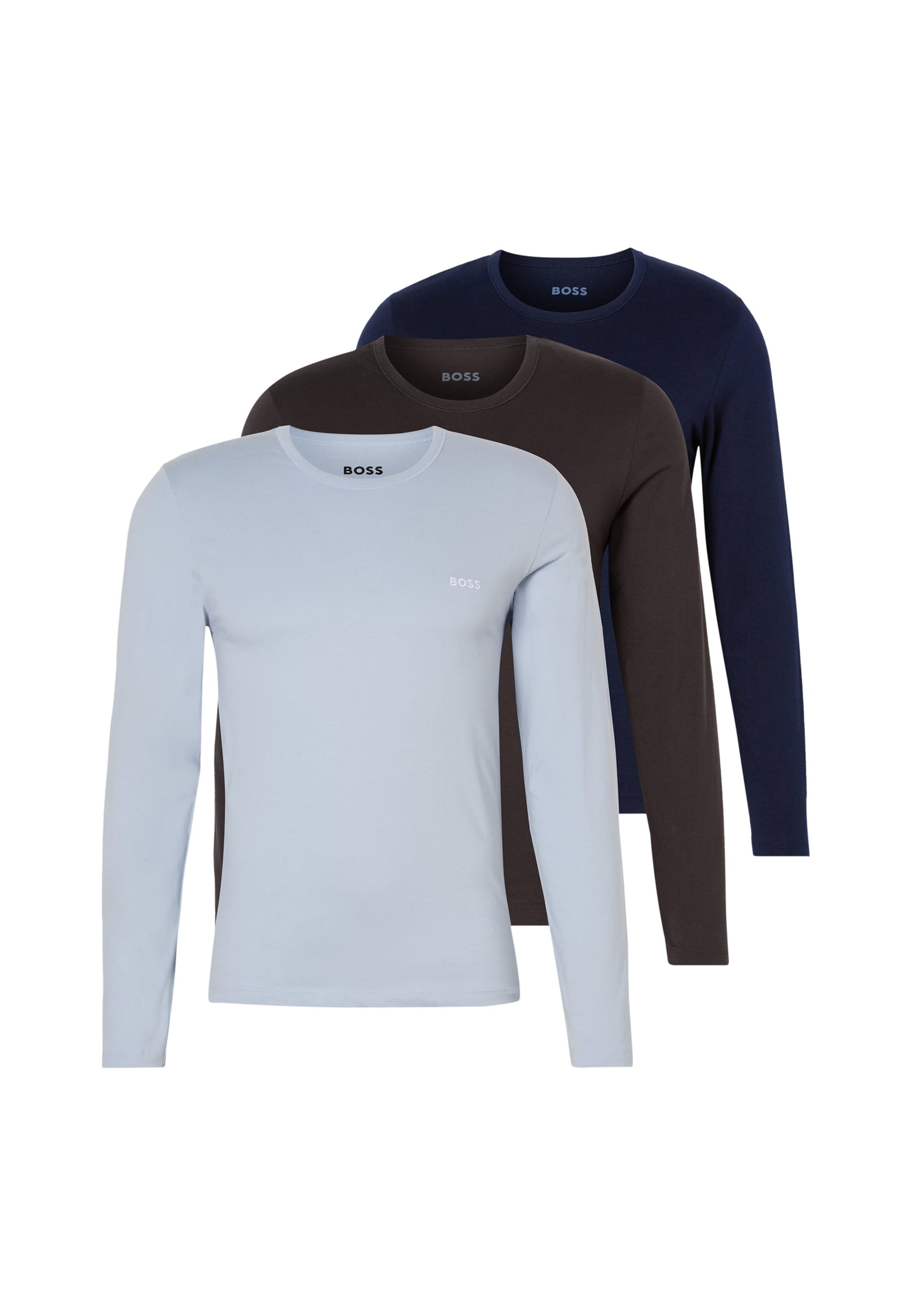 T-Shirt 'Classic' BOSS en bleu : devant